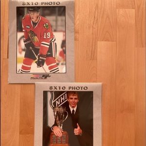 2 classic 8x10 gloss photos of Toews & Kane rookie years. Sealed in plas…